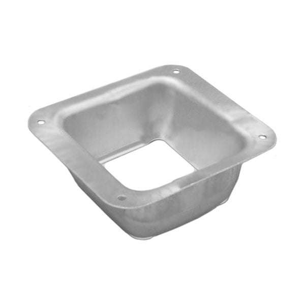Aluminum 2.5" Square Downpipe Outlet