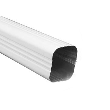 Aluminum 2 5/8" Square Downpipe