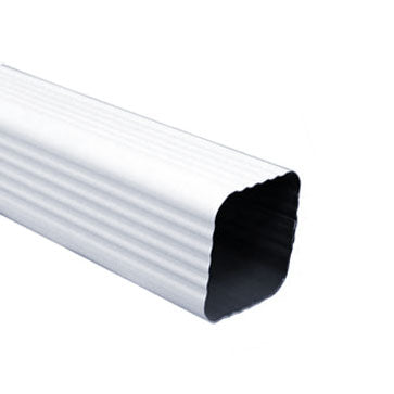 Steel 4" Square Downpipe