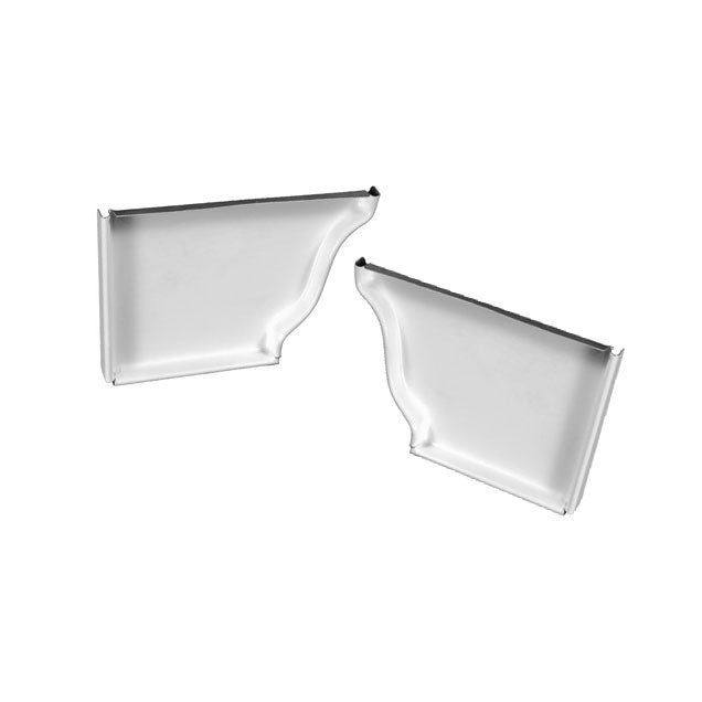 Aluminum 5" Eavestrough Endcaps