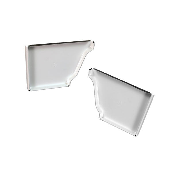 Aluminum 6" Eavestrough Endcaps